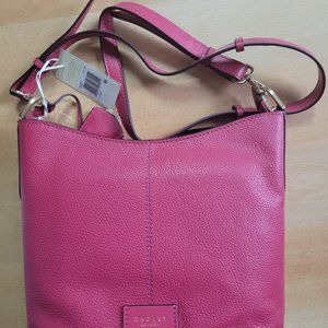 Radley London Small Zip-Top Crossbody Raspberry